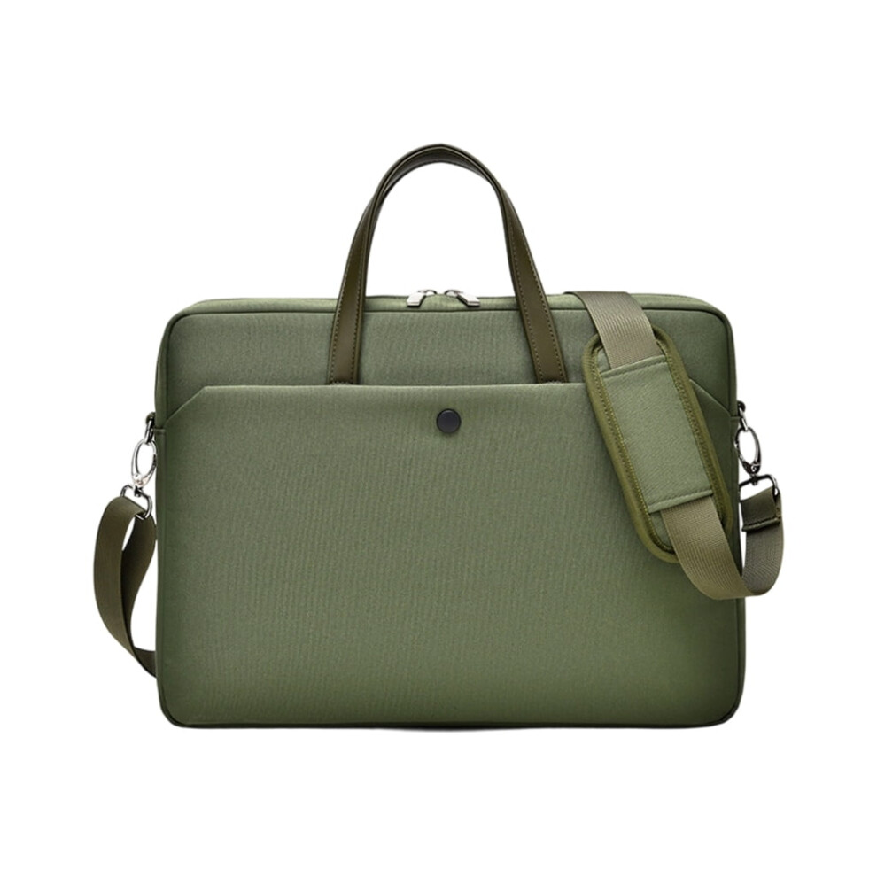 Scratch Resistant Single Shoulder Computer Bag Featuring Quick Access Compartment and Detachable Carrying Strap