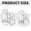 Kitchen Pot Lid Storage Rack with Spoon Rest 3