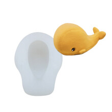 Moule en silicone multifonction en forme de baleine pour gâteaux, chocolats, puddings et autres desserts.