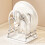 Kitchen Pot Lid Storage Rack with Spoon Rest 5
