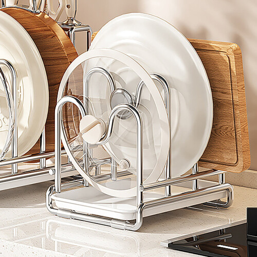 Stainless Steel Kitchen Organizer 3-Tier 1