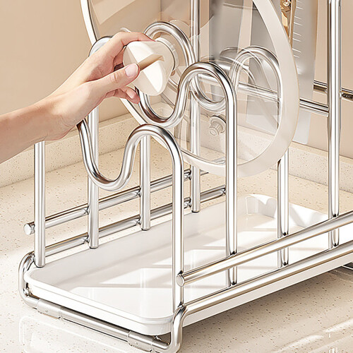 Stainless Steel Kitchen Organizer 3-Tier 2