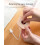 2-in-1 kabeloproller en telefoonhouder – ABS, 7x7,2 cm 2