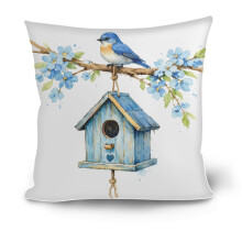 Paaskussenhoes, decoratief kussen voor thuis, 17,3 x 17,3 inch