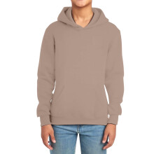 Hettegenser, Gutter Jenter Hettegensere Gensere Langermet Pullover Ensfarget Avslappet Yttertøy Koselig, Småbarnsgenser, 12-13 år, Z03Khaki