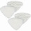 Washable Steam Mop Pads for Bissell PowerEdge 4 Pack 1