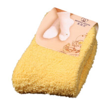 Dames- en meisjessokken in effen kleur - Zachte, pluizige bed- en vloersokken, warm voor de winter, comfortabel binnenschoeisel, populaire