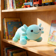 Niedliches Axolotl-Plüschtier, weiches Stofftier-Salamander-Plüschkissen, Kawaii-Plüschtier als Geschenk zum Valentinstag, Neujahr oder Weihnachten