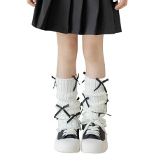 Winter Warm Leg Warmers for Girls Fall Fashion Kawaii Knitted Legwarmers Cute Soft Socks Accessories Kids 3-15 Years