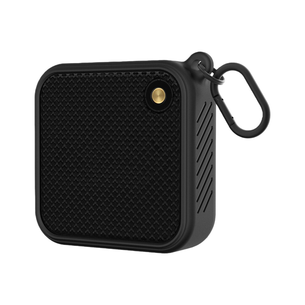 Shockproof Silicone Case Compatible For Bluetooth-Compatible Speakers Protective Frame With Carabiner Clip For Enhanced Safety 9418476578861