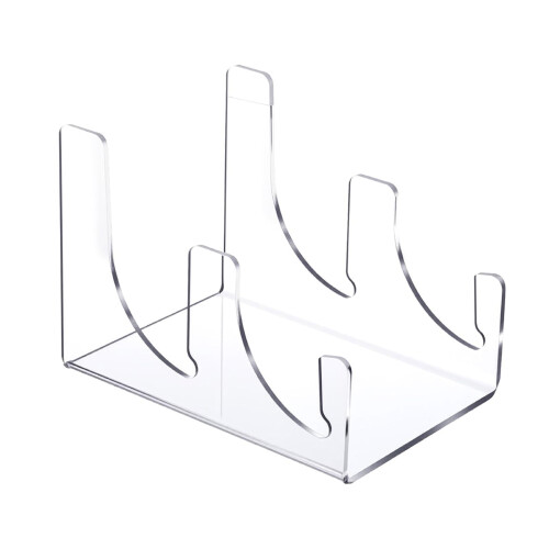 Πολυλειτουργικοί οργανωτές πιάτων Compacts Clear Dish Rack Holder για πάγκους αποθήκευσης