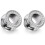 CZ Ear Gauges Βιδωτές σήραγγες και βύσματα από δέρμα CZ (8G–00G) για τέντωμα αυτιών – 1