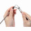 5-teiliges 2,5 mm Edelstahl-Doppelspitzstrickset 3