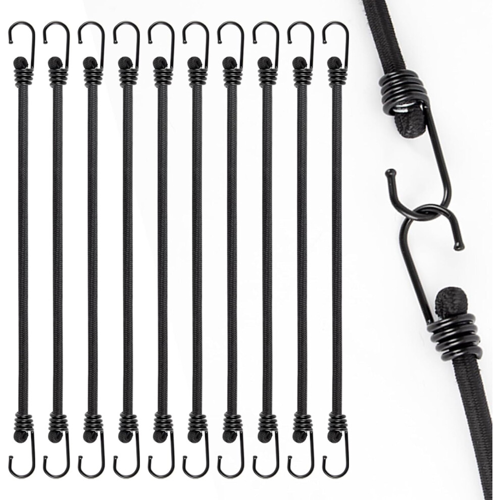 Heavy-Duty Bungee Cord Hooks 24 In 10-Pack 9149926413738