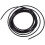 Shielded Guitar Hookup Wire PVC Jacket Black 1Pack 3