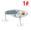 3D Eyes Paddle Tail Shrimp Lure 2Pack 1