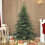Homcom HOMCOM 5ft Christmas Tree, Hinged Xmas Tree with Realistic Branches 1