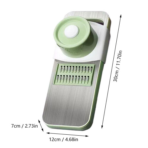 Mandoline réglable à 5 lames – Acier inoxydable, 1