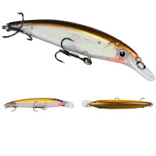2PC 9cm /11cm Submerged Luminous Bionic Bait Luminous Fake Plastic Hard Bait Fishing Lure Long Shot Floating lures