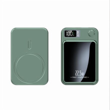 Groene Springtok powerbank 10000mAh ultradun magnetisch