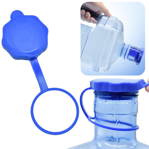 Tampa de silicone à prova de vazamentos para garrafa de água com alça 2,6 polegadas1