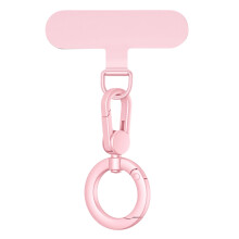 Lanière de téléphone rotative à 360 avec mousqueton détachable et