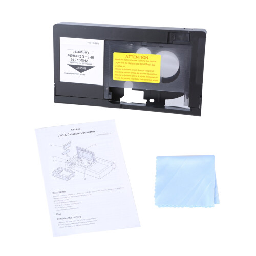 Video Quality Preservation C to Cassette Converter Adapter