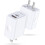 Kit com 2 carregadores de parede USB-C PD de 20 W para Google Pixel 9/9a/9 Pro/8/7/6 e Pixel Watch; Compatível com iPhone 16/15 e QC Cube. 1