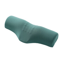 Oreiller de traction cervicale - Oreiller orthopédique de soutien du cou en mousse à mémoire de forme | Améliore la qualité du sommeil (Vert)