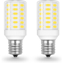 Žárovka Frigidaire do mrazničky E17, 6W (ekvivalent 60–70W), 800LM, denní bílé světlo, nestmívatelná, balení po 2 kusech –
