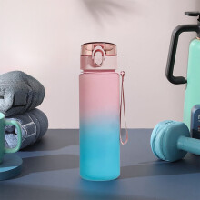 Bouteille d'eau filtrée étanche, gobelet isotherme sans BPA pour boissons chaudes/froides, idéale pour les voyages et la salle de sport.