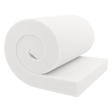 Coussin de rembourrage 4 po de hauteur x 24 po de largeur x 72 po de longueur, 35 ILD (semi-ferme), fabriqué aux États-Unis
