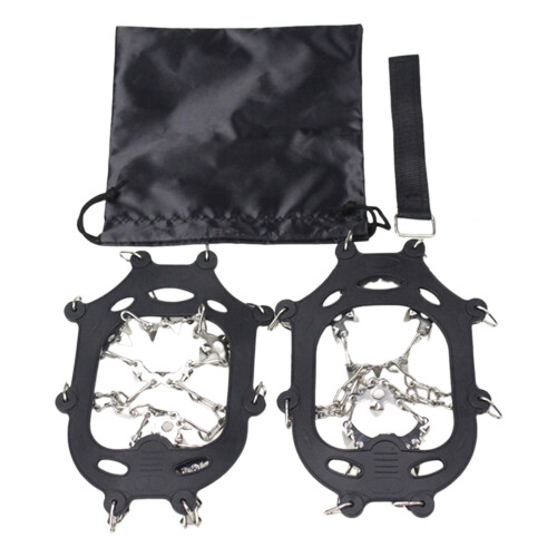 23Spikes Snow Ice Grips κατάλληλες για μπότες/παπούτσια για ενήλικες, πεζοπορία, περπάτημα
