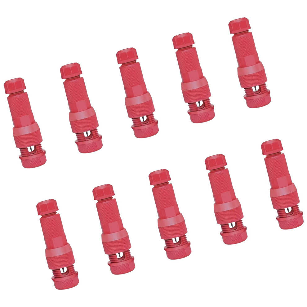 10Pcs None Stripping Wire Quick Connector Punctured Terminal Quick Piercing Connector Landscape Lighting Connectors 9130661863230