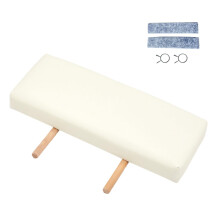 Massage Table Length Extend 51x19x6.5cm Fits Most Tables Pratical Sponge Support beige