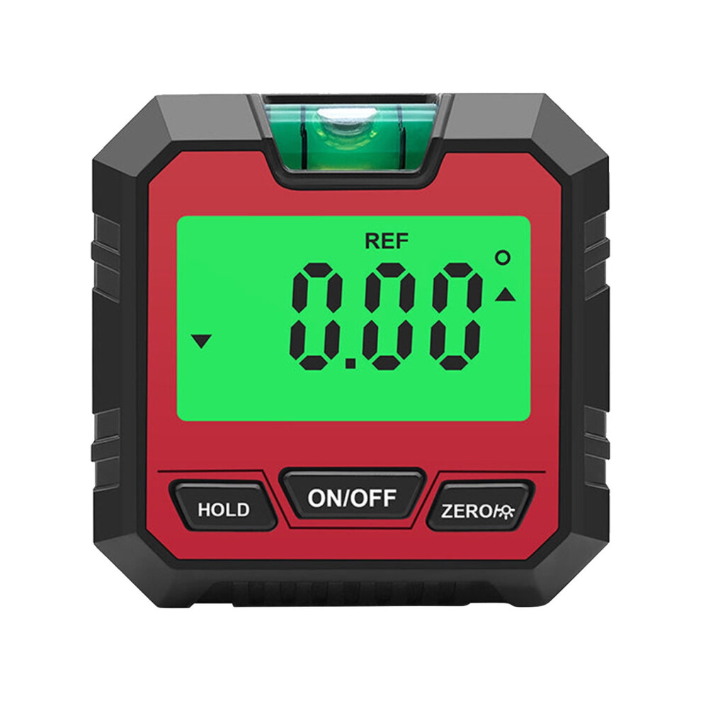 Clearance! Digital Angle Finder With Bubble Level & Magnetic Base Â Compatible With Construction, Woodworking, Machinery 9130661863070