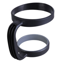 Poignée de tasse à double anneau. Poignée de gobelet de 887 ml (30 oz) avec design ergonomique pour une prise en main confortable et stable.