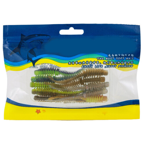 10 schwimmende Angelköder für Forellen, Softbaits, 8,5/7,5/6,5 cm, Kunstköder, Swimbait-Rigs