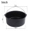 Forma para bolo de 12,7 cm (5 polegadas) com revestimento antiaderente, ideal para fritadeiras elétricas sem óleo. 1