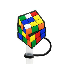 1 embout de paille en PVC pour manette de jeu, style pistolet jouet, réutilisable et hermétique, anti-poussière et anti-éclaboussures.