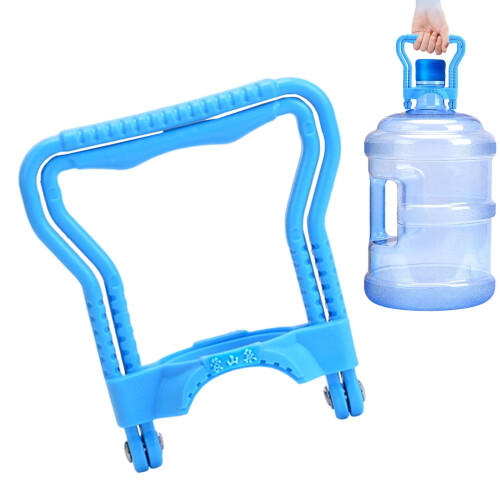 Poignée robuste pour bonbonne d'eau de 5 gallons, bleue
