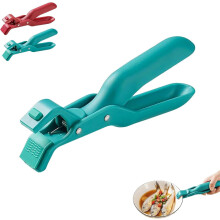 Pinces de maintien au chaud Scarcelye – Pince multifonction anti-brûlure pour bols, support antidérapant en silicone pour micro-ondes et cuisson