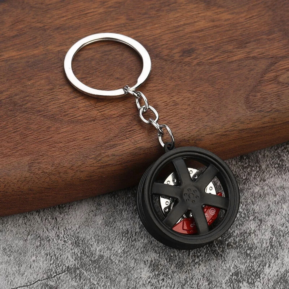 Car Rearview Mirror Pendant Aluminum Wheel With Shock 971050585864