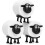 Σετ 3 θέσεων για χαρτί υγείας Sheep – Ελεύθερη τοποθέτηση, τρισδιάστατη εκτύπωση, 1