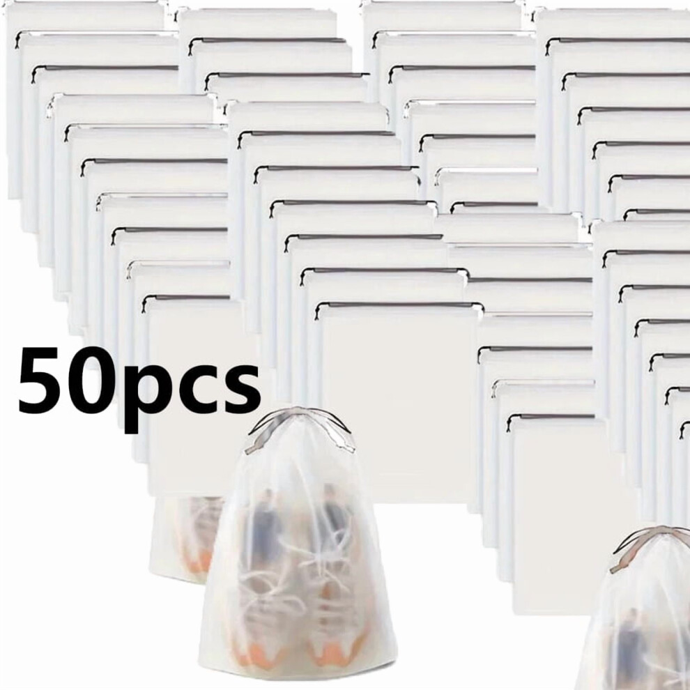 Shoe Storage Bag Portable Drawstring Eco-Friendly 10PCS