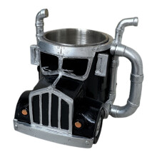 Handcrafted Truck Coffee Mug,truck driver coffee mug,semi truck coffee mug,Perfect For Truckers and Coffee Enthusiasts – Ideal Gift For lorry Lovers
