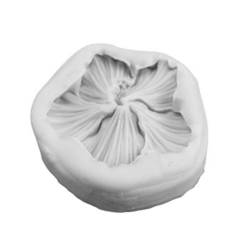Moule à chocolat en silicone hibiscus 3D