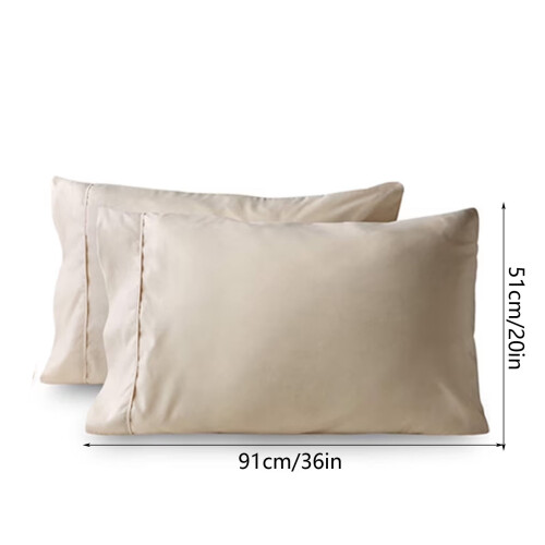Kussensloop van geborstelde microvezel met envelopsluiting, 36x20 inch 1