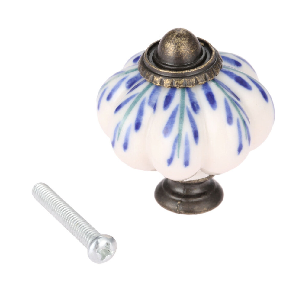 Antique Ceramic Pumpkin Cabinet Knobs 3833Mm 900223234957