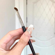 Fijne hoekige kwast - Precisie gel eyeliner make-upkwast, synthetische oogmake-upborstelharen voor vrouwen V9L5